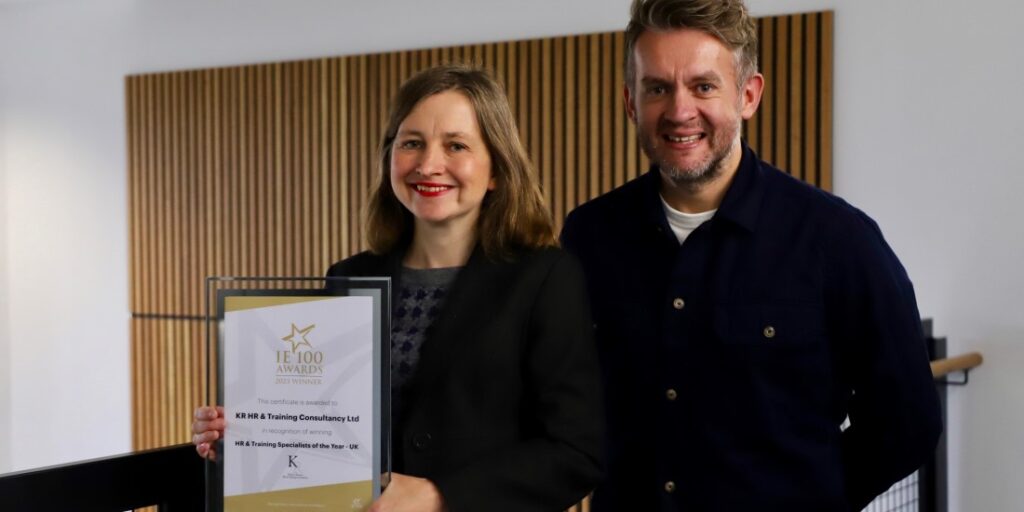 KR HR & Training Consultancy Ltd News - Award Photo HR & Training Specialists of the Year